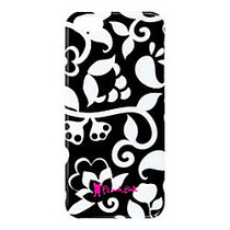 French Bull Vines Hard Shell Case For iPhone; 5 and 5s, Black