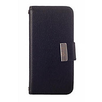 Kyasi Signature Wallet Case For iPhone; 6, Obsidian Black, KYSWIP6C02