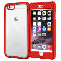 roocase Glacier Tough Full Body Cover For iPhone; 6 Plus, Carmine Red