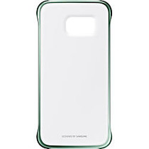 Samsung Galaxy S6 edge Protective Cover, Clear Green