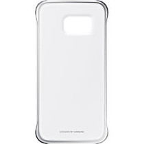 Samsung Galaxy S6 edge Protective Cover, Clear Silver