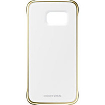 Samsung Galaxy S6 Protective Cover Clear Gold