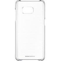 Samsung Galaxy S7 edge Protective Cover, Clear Silver