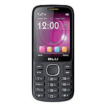 BLU Jenny TV 2.8 T276T Cell Phone, Black/Yellow, PBN200479