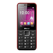 BLU Tank II T193 Cell Phone, Black/Red, PBN200530