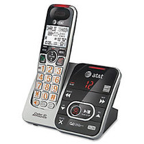 AT&T CRL32102 DECT 6.0 Expandable Cordless Phone with Answering System and Caller ID/Call Waiting, Silver/Black, 1 Handset - Cordless - 1 x Phone Line