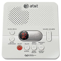 AT&T 1740 Digital Answering System with Time/Day Stamp, White