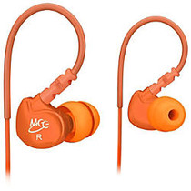 MEE audio Sport-Fi M6 Memory Wire In-Ear Headphones (Orange)
