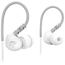 MEE audio Sport-Fi M6 Memory Wire In-Ear Headphones (White)
