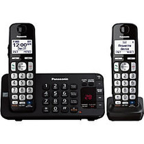 Panasonic; DECT 6.0 Expandable Cordless Phone System With Digital Answering Machine, KX-TGE242B