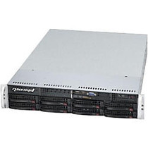 CybertronPC Magnum SVMIB1242 2U Rack Server - 2 x Intel Xeon E5-2609 Quad-core (4 Core) 2.40 GHz - 16 GB Installed DDR3 SDRAM - 8 TB (8 x 1 TB) HDD - Serial ATA Controller - 5 RAID Levels - 560 W