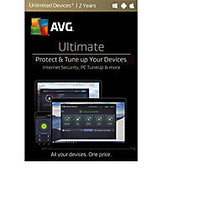 AVG Ultimate 2017 Anti Virus And Security, For Unlimited Users, 2-Year Subscription, Download Version