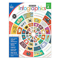 Carson-Dellosa&trade; Ready To Go Infographics Workbook, Grade 4