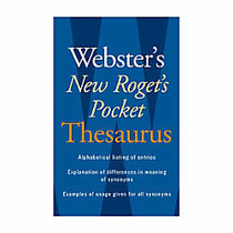 Webster's New Roget's Pocket Thesaurus