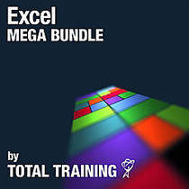 Excel Mega Bundle by Total Training, Download Version