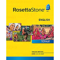 Rosetta Stone English (British) Level 1-5 Set (Mac), Download Version
