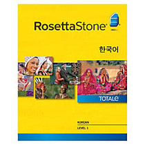 Rosetta Stone V4 Korean Level 1, For PC/Mac, Traditional Disc