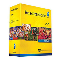 Rosetta Stone; Arabic TOTALe&trade; V4, Level 1, For PC/Mac, Traditional Disc