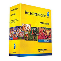 Rosetta Stone; Portuguese TOTALe&trade; V4, Levels 1&ndash;3, For PC/Mac, Traditional Disc