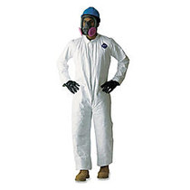 DuPont&trade; Tyvek; TY120S Protective Overalls, XL, White, Carton Of 25