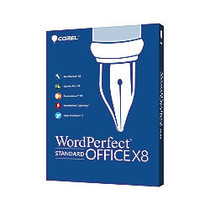 Corel; WordPerfect; Office X8 Standard Edition, Traditional Disc