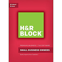H&R Block; 16 Premium & Business For Windows;, Download Version