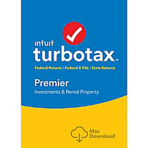 TurboTax; Premier Federal + State 2016 For Mac, Download Version