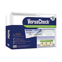VersaCheck; Security Business Prestige Check Refills, Form #1000, Green, Pack Of 500 Sheets