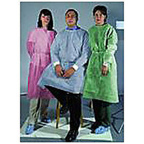 Isolation Gowns, Regular, Yellow, Pack Of 10