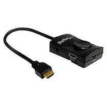 StarTech.com 2 Port HDMI Video Splitter with Audio - USB Powered