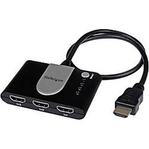 StarTech.com 3 Port HDMI Auto Switch w/ IR Remote Control