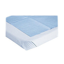 Medline Disposable Stretcher Sheets, 72 inch;L x 40 inch;W, Blue, Box Of 50