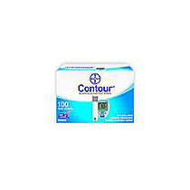 Bayer Contour; Blood Glucose Test Strips, Box Of 100