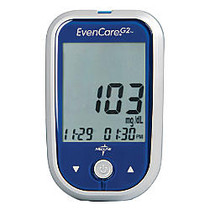 EvenCare; Test Strips For EvenCare G2; Blood Glucose Systems, 50 Strips Per Box, Case Of 12 Boxes