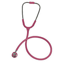 MABIS Signature Series Stainless-Steel Stethoscope, Infant, 7/8 inch; Bell, Pink
