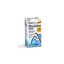 Precision Xtra; Blood Glucose Test Strips, Box Of 100