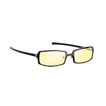 Gunnar Optiks Anime Full Rim Color Enhanced Computer Glasses, Onyx Frame, Amber Lens, ANI-00101