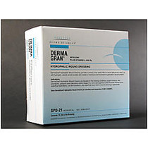 Derma Sciences Dermagran; -B Hydrophilic Wound Dressing, 4 inch; x 4 inch;, Pack Of 15