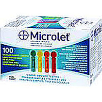 Ascensia; MICROLET; Lancets, Box Of 100