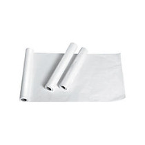 Medline Standard Crepe Exam Table Paper, 18 inch; x 125', White, Case Of 12 Rolls