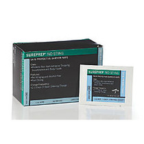 Medline Sureprep No-Sting Skin Protectant, 50 Packets Per Box, Case Of 10 Boxes