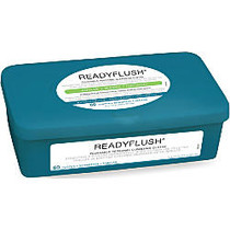 ReadyFlush Biodegradable Flushable Wipes, Scented, 8 inch; x 12 inch;, White, 60 Wipes Per Box, Case Of 9 Packs