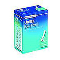 Unilet; ExceLite II&trade; Lancet, 28 Gauge, Box Of 100