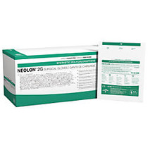 Medline Neolon; 2G Disposable Powder-Free Neoprene Surgical Gloves, Size 7, Brown, Box Of 50