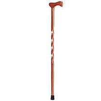 Brazos Walking Sticks&trade; Twisted Laminated Padauk Maple Exotic Wood Walking Cane, 40 inch;