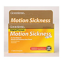 GoodSense; Original Formula Motion Sickness, Box Of 12