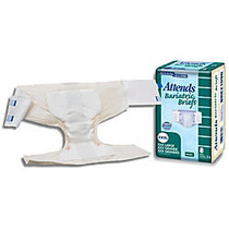Attends; Bariatric Briefs, 3 X-Large, 70 inch; x 90 inch;, Box Of 32