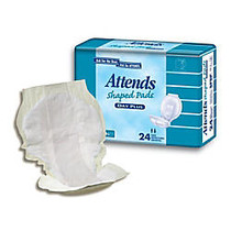 Attends; Shaped Pads&trade;, Day Plus, 24 1/2 inch;, Box Of 96