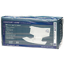Comfort-Aire Disposable Briefs. Medium, 32 - 42 inch;, Beige, 24 Briefs Per Bag, Case Of 4 Bags