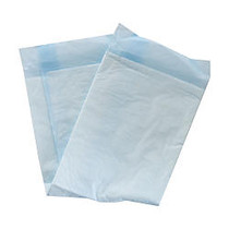 DMI; Extra-Absorbent Disposable Underpads, 23 inch; x 36 inch;, Light Blue, 20 Underpads Per Bag, Case Of 6 Bags